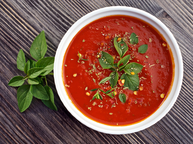 healthy tomato paste sauce