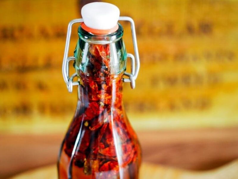 bottled chili sauce