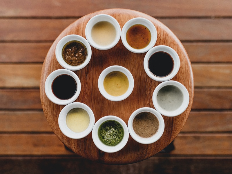  sauces in a jar